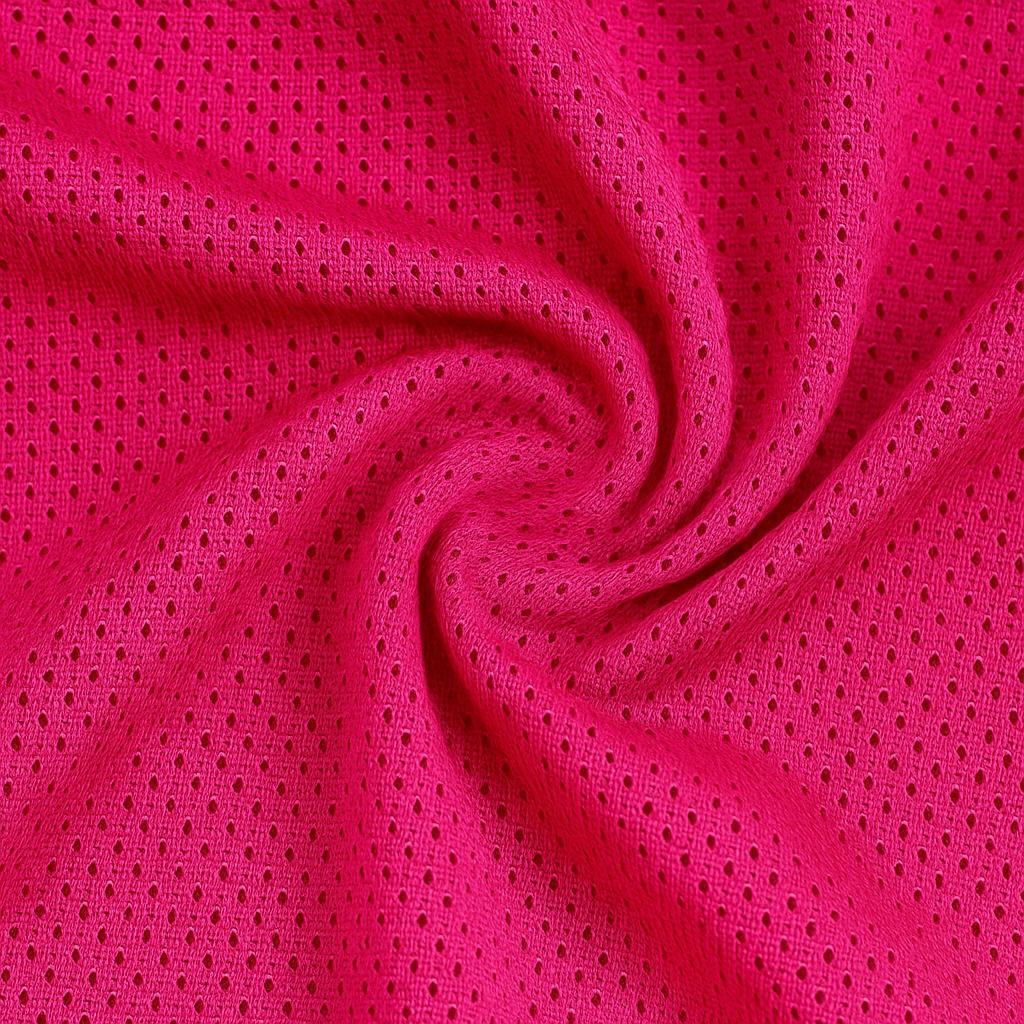 T-shirt technique rouge framboise