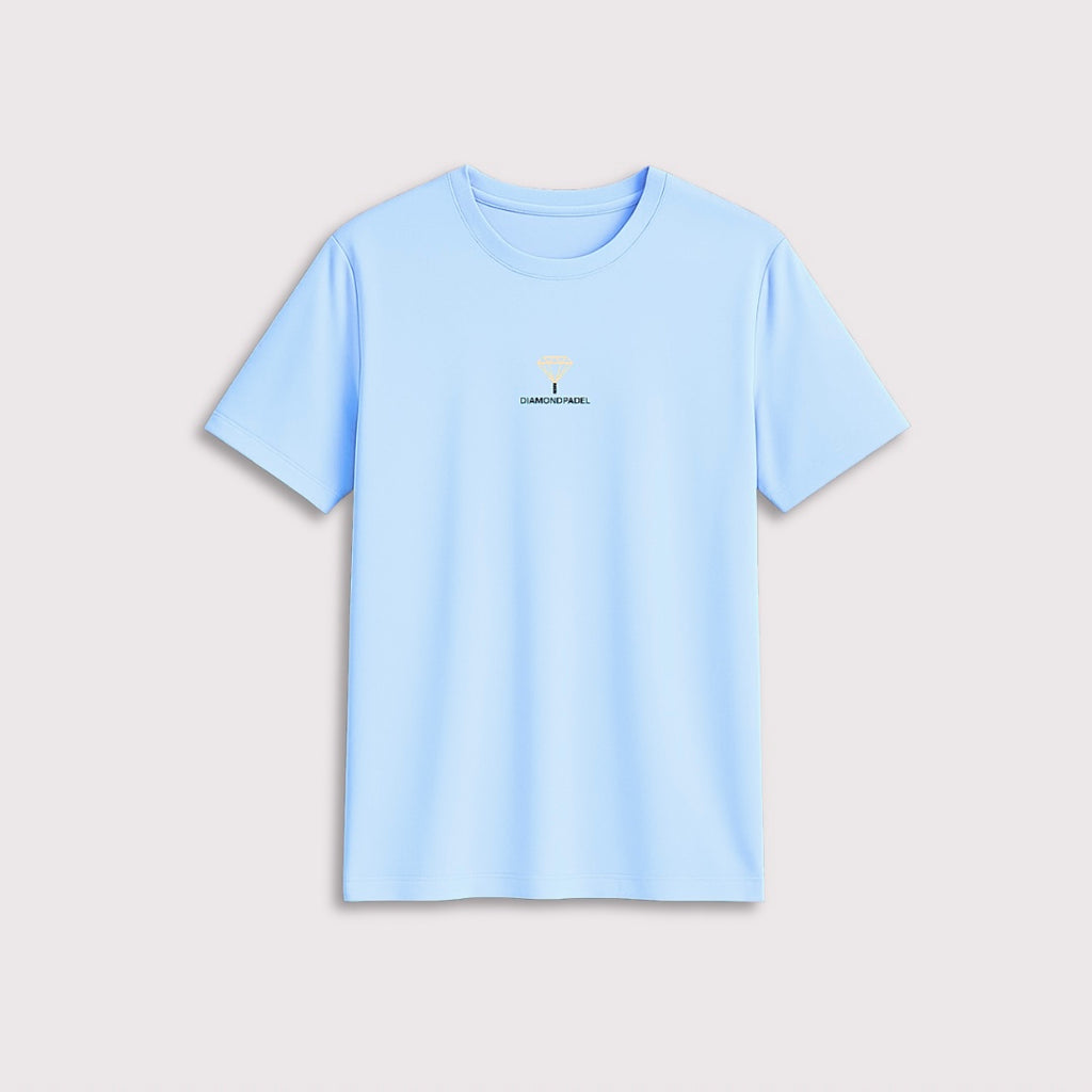 T-shirt technique bleu turquoise